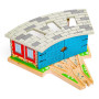 Trojité depo s vraty Bigjigs Rail