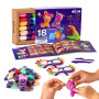 Samoschnoucí modelovací hmota set 18 barev Okto