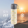Termoska na tekutiny se silikonovým držákem 400 ml Zopa