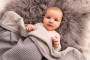 Mušelínová deka Prestige šedá 75 x 100 cm Babymatex