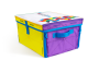 Úložný box a podložka Magna Tiles