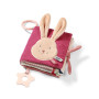 Senzorická látková knížka Rabbit Karo pro miminka BabyOno