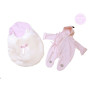 Realistická panenka miminko se zvuky a měkkým látkovým tělem Llorens
