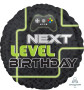 Kruh - Next level B-day 43 cm - fóliový balónek