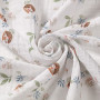 Mušelínové plenky Super Soft růžové 3 ks 70x70 cm BabyOno