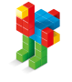 Geomag Magicube Full Color 64 dílků