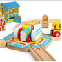 Točna s motivem čajových lístků Bigjigs Rail