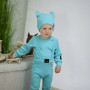 Rostoucí body žebrované Turquoise - tyrkysová Esito