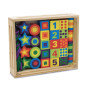 Navlékání dřevěných tvarů Melissa & Doug