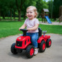 Dětské odrážedlo traktor s vlečkou Benny Baby Mix