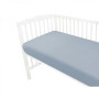 Mušelínové prostěradlo do postýlky 60 x 120 cm Nature double Baby Nellys