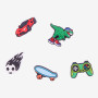 Amulety - ozdoby na boty Amuletz Set boy mix Coqui