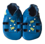 Kožené capáčky sandálky Barefoot Vel. L (12-18 měs.) Hopi Hop 