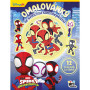 Omalovánky se svítícími samolepkami Spidey