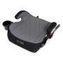 Dětský podsedák do auta ISOFIX i-Size s držákem na nápoje, pro výšku 125–150 cm šedý