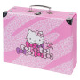 Skládací školní kufřík Hello Kitty Sweet Leopard s kováním Baagl