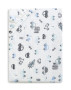 Mušelínové prostěradlo Design s gumou 60 x 120 cm BabyMatex