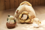 Ptačí budka s ptáčky textilní Tiny Park Jollein