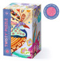 Puzzle Třpytivý ptáček - 50 pcs Djeco