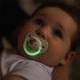 Dudlíky silikonové anatomické 6 - 18 m, 2 ks BabyOno