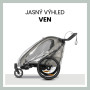 Pláštěnka na cyklovozík Bike N Walk Duo Hauck