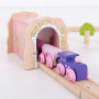 Růžový železniční tunel Bigjigs Rail 