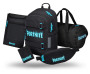 Set 5 Skate Fortnite Blue: batoh,sportovní taška,ledvinka,obal na notebook,peněženka Baagl