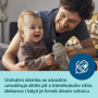 Nevylévací hrneček se slámkou a závažím Exotic Animals 270 ml