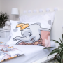 Povlečení do postýlky baby Dumbo "Dots" 100 x 135, 40 x 60 cm Jerry Fabrics