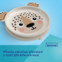Talíř s ušima a přísavkou BabiesBoo béžový Canpol babies