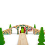 Dřevěná kolej most Bigjigs Rail