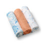 Plenky mušelínové Super soft 3 ks BabyOno