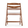 Jídelní dřevená židle Hauck Alpha+ WALNUT