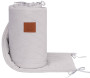 Ochranný velvet mantinel do postýlky Infantilo