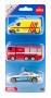 Česká verze - set mix policie, hasiči, ambulance Siku