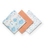 Plenky mušelínové Super soft 3 ks BabyOno