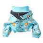 Baby neoprén - body - Zvířátka modrá 