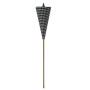 Kornoutový maňásek Čarodějnice černá 60 cm 3v1