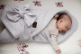 Mušelínová zavinovačka Love béžová se srdíčky Sleepee