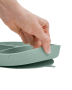 Talíř dělený s přísavkou Platinum Silicone KikkaBoo