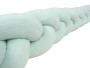 Mušelínový mantinel cop 200 cm Babymatex – chránič do postýlky Mint