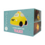 LED silikonová noční lampička stmívatelná, dotyková - taxi Mary's