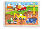 Dřevěné puzzle 24 dílků - stavba Viga