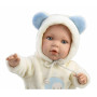 BABY ENZO 14207 Llorens - Realistická panenka s měkkým tělem 42 cm