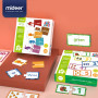 Spojovací puzzle barev v angličtině Mideer