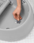 Vanička s ergonomickou podložkou Moby 3 fázová Skip Hop