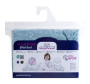 Mušelínové prostěradlo Design s gumou 60 x 120 cm BabyMatex