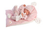 Obleček pro panenku miminko New Born velikosti 40-42 cm s doplňky Llorens