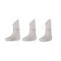 Bambusové ponožky KIKKO Pastels White 2 páry vel. 24-36 měsíců
