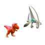 Ramsey & Hromosvod - plastové minifigurky 2 ks Hodný Dinosaurus